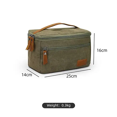 Wholesale Makeup Kit Bag Vintage Canvas Personalized Waterproof Toiletry Bag